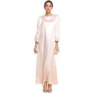 Women Rayon Silk Long Sleeve Muslim Abaya Dress Gown Dubai Moroccan Kaftan Caftan Islamic Abaya Clot