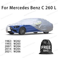 Car For Mercedes Benz C 260 L W202 W203 W204 W205 W206 Waterproof sun protection cover Scratch resis