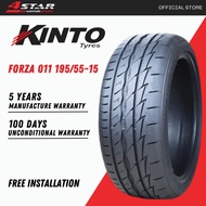 KINTO FORZA 001 195/55R15 [Installation Provided]