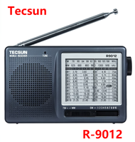 【TerraGlow】 Tecsun FM AM SW 12 Bands Portable R-9012