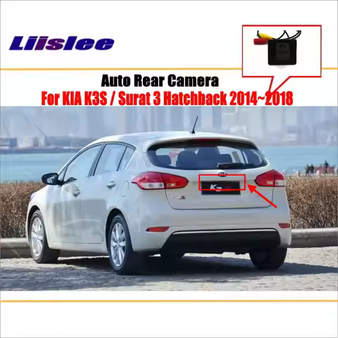 Car Rearview Rear View Camera For KIA K3S/K3 Forte (YD)/Surat 3/Cerato Hatchback 2014-2018 AUTO HD C