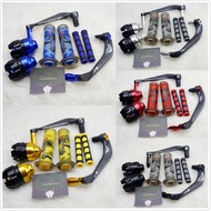 CR handgrip kitaco army handguard proguard carbon jalu axle dragon fruit rubber handle domino round 