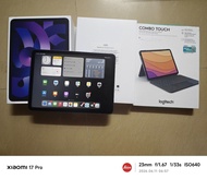 iPad  Air 5 64GB Wifi 連 logitech combo touch