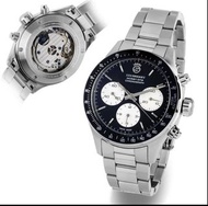STEINHART Ocean One Vintage Chronograph II black(送多條錶帶)