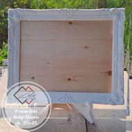 Belgian single photo Frame size 35x45 - classic European vintage photo Frame