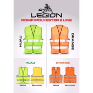 Safety vest safety vest project vest 2-strip safety vest LEGION brand