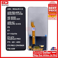 OPPO A5 A9 A3S A5S A1K A31 A7 A12 F5 F7 F9 F11 PRO F1S A59 A12e A7x REALMI 2 3 C1 C2 2PRO LCD Touch 