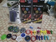 Beyblade X 爆旋陀螺 BX48黑龍，B賞紫飛龍發射器,綠魔犬藍W環，木乃伊02 460C,BX34左龍，170，455，960，560，770，WB,DB,E,FF,H,Lo,K,R,I,B