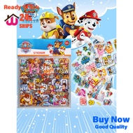 [48H Shipping] Paw Patrol Sticker Toy Transparent Waterproof Plastic Paw Patrol Great Achievement Je