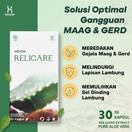 Heion Relicare 30 KAPSUL - Solusi Ampuh Asam Lambung  Maag  dan Gerd BPOM HERBAL ALAMI Penurun Asam 