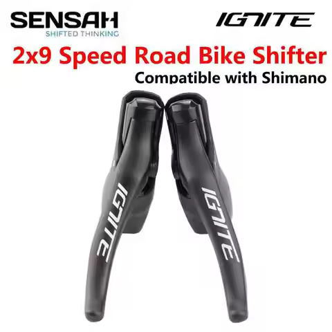 SENSAH IGNITE STI 2x9 Speed Road Bike Shifter Brake Lever Bicycle R7000 Tiagra Sora Sensah Empire Pr