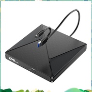 External CD/DVD Drive,Portable DVD Reader Writer ROM Drive,CD Burner External Disk Drive for Laptop 