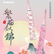 5-Pek Raket Badminton Kawasaki Raket Tenis Pita Cengkaman Mekar Pemegang Menyerap Peluh Balut Anti-S