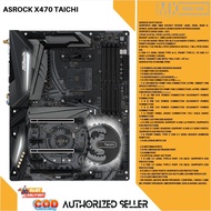 ASROCK X470 TAICHI AMD AM4 Socket Ryzen Series CPUs Desktop Motherboard X470 DDR4 I MOBOKING