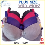 8888 36D-50D PLUS SIZE BRA WOMENS BRA D cup