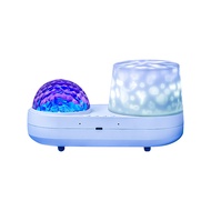 USB Powered Ocean Kids Night Light Projector360°Rotating Jellyfish Lamp Projector with 6 Films & Tim