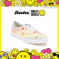 Bata บาจา by North Star SMILEY รองเท้าผ้าใบแบบผูเชือก ดีไซน์เก๋ สีสันสดใส สนีคเกอร์แฟชั่น สำหรับผู้หญิง รหัส 5390182