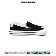 [Original 100%] Compass Retrograde SLIP-ON BW