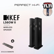 KEF LS60 Wireless Hifi Speakers [Free C3 Remote worth RM649]