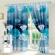 6Pcs 100x140cm Free Shipping Curtain Sale For Window Door Makapal Kurtina Set Cortina Kortina Curtai