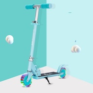dnqry7 Aluminium Alloy Kick Scooter Adjustable Children's Foot Scooters 2 Wheels Exercise Toys Scooter For Boys Girls Toys Gifts Kids Scooters