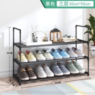 [48H Shipping] Simple shoe rack for home entrance, made of thickened steel pipes, dustproof, economi