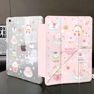 Protective Case for iPad A16 11th 12th 10th 9th Gen Air 8 7 6 M4 M3 M2 Pro 11 10.9 10.2 inch 2025 Cu