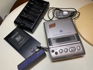 日本🇯🇵制DENON portable MD recorder mini disc DMP-R30 Work✅ MD 機