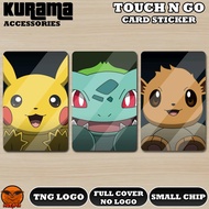 [ Cute Pokemon ] Touch n Go Card Sticker Cover (Waterproof, High Quality) ,TNG CARD