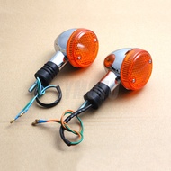 สัญญาณไฟเลี้ยวด้านข้างด้านหน้ารถจักรยานยนต์สำหรับ Honda Magna เงา750 250 750 400 Steed VLX 400 600 1