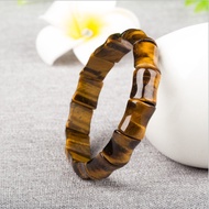 Natural gemstones tiger eye stone Slub beads bracelet cat eye stone bracelets fashionable