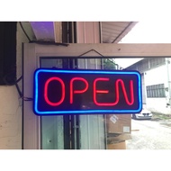 LED STRIP OPEN SIGN BOARD