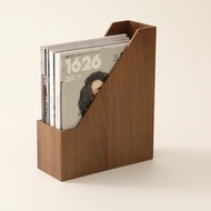 Wooden File Rack File Storage File Box File Column Bookend Bookshelf Desktop Bookend Work Position F