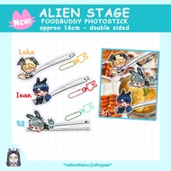 Alien Stage _ ALNST _ Cafe Theme _ Foodbuddies _ keychain _ IVAN _ TILL _ LUKA