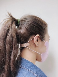 可調式真皮口罩減壓帶 顏色隨機可許願