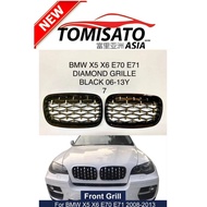 BMW E70 X5 30i DIAMOND BLACK + CHROME GRILLE