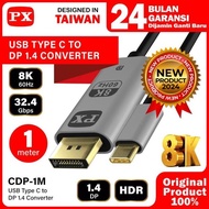 Available Type C to DisplayPort 8K MHL HDMI to TV 1 Meter PX CDP-1M Dongle Mirroring tablet