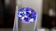 🌹坦桑石精品裸石 👑4.15卡 天然 坦桑石 精品 橢圓形 裸石