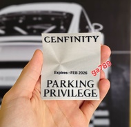 [ถูกที่สุด‼️]สติกเกอร์จอดรถCENFINITY จอด The1 Exclusive หมด28 กพ 2569(เซ็นทรัล/โรบินสัน)