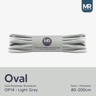 mr shoelaces op14 light grey abu muda tali sepatu oval 5mm 70cm-200cm - mika plastik 120cm