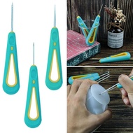 Soft Handle Awl Silicone Mold Hand Drilling Tool Candle Wick Perforation Tool Pointed Hook Awl