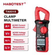 HABOTEST TA8315 Series Digital Clamp Meter AC/DC Current Temperature High Precision Multimeter Capac