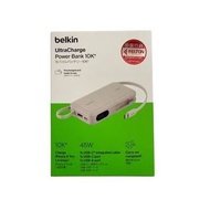 (全新行貨旺角門市) Belkin UltraCharge Power Bank 10000mah PD 45W 行動電源 BPB035qc (3C認證+掃碼追溯二維碼)