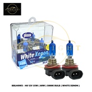H8 12V 35W ( 60W ) 5000K BULB ( WHITE XENON )