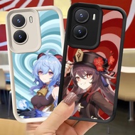 XI87 Genshin Casing for VIVO Y33e IQOO Z9X 13 Z9 Y75 Y83 Y01 Z10 Y73 V17 5G Black White