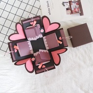 Sweet Home 禮物盒卡片－黑桃皇后－手工卡片/爆炸盒子/情人節卡