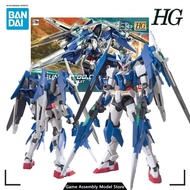 BANDAI Genuine Assembled Anime Model HGBD 1/144 Gundam 00 DIVER ACE Plastic Model Kit Gundam Build D