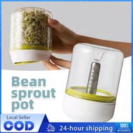 Bean Sprout Seedling Trays Clear Stackable Bean Sprouter Efficient Sprout Dish Seed Germination Clas