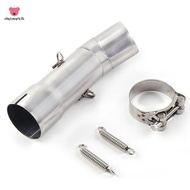 FZ8N Exhaust Slip on Muffler Escape Contact Pipe for  FZ8N FZ8 FZ800 2010-2015 Motorcycle Middle Lin