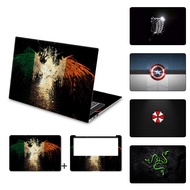 For ASUS, HP, Dell , Lenovo, Samsung, Sony, Acer Notebook Computer Decorative Decal Laptop Protective Film DIY Marvel Superhero Logo Laptop Skin Laptop Sticker